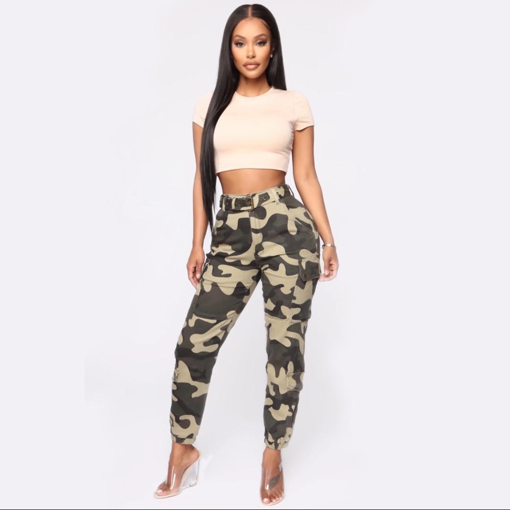 Cadet In Training Cargo Pants - Camo